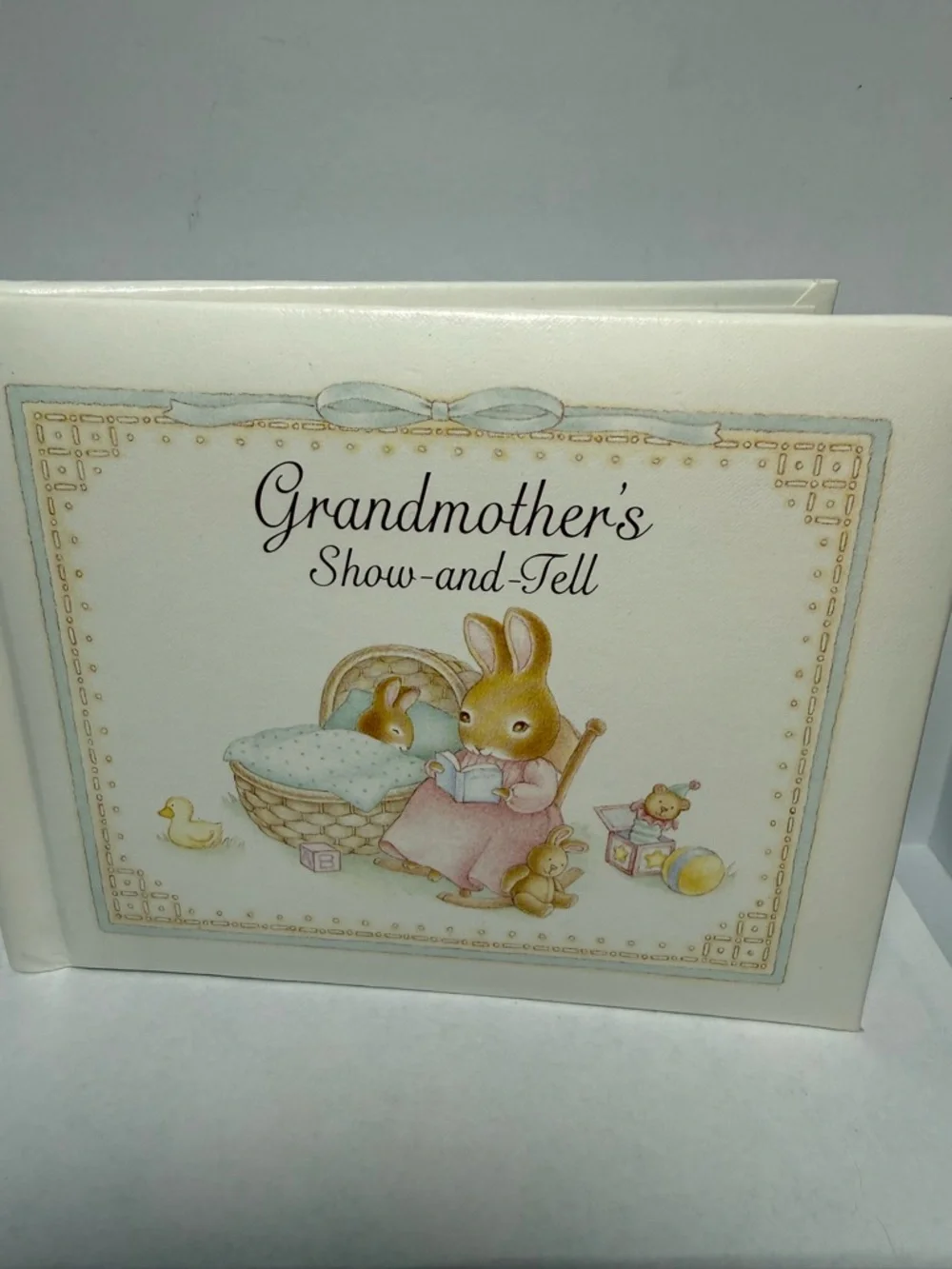 Vintage Hallmark “Grandmother’s Show-and-Tell” Baby Photo Album Made in USA